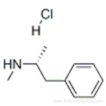(R)-N,alpha-dimethylphenethylamine hydrochloride CAS 826-10-8